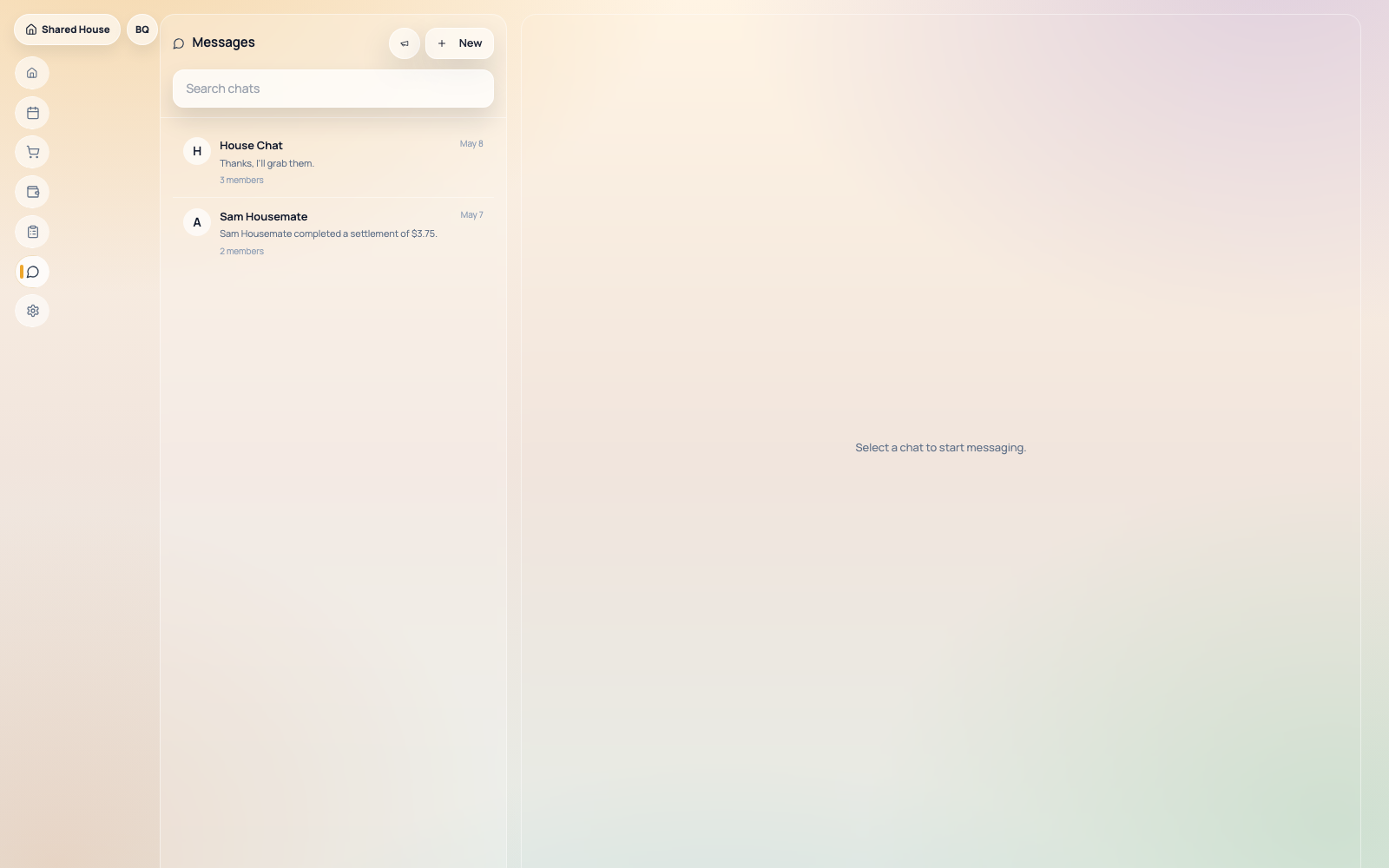 Messaging Hub product view